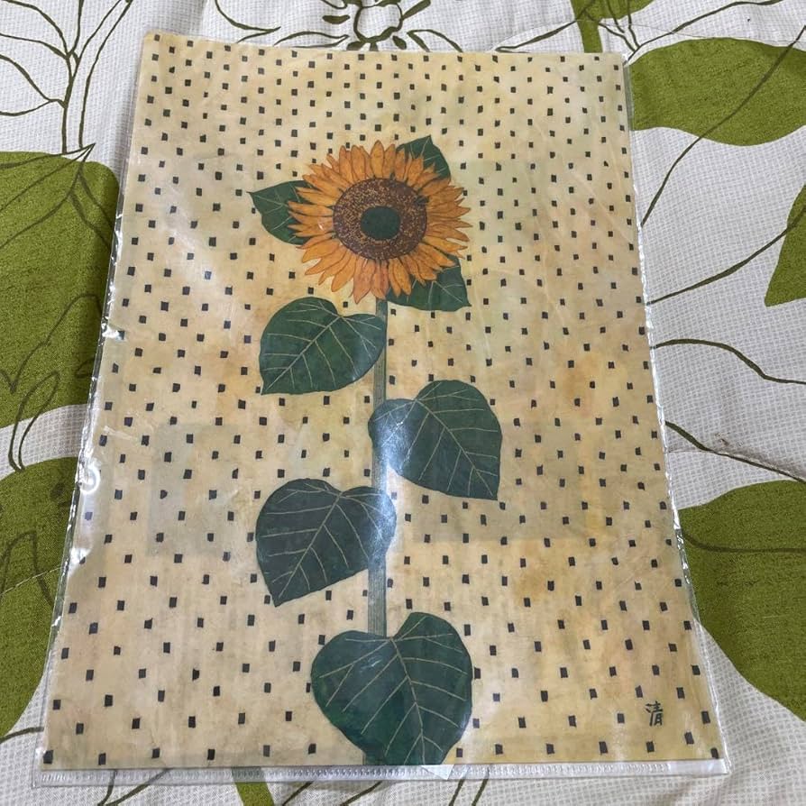 Amazon.co.jp: 山下清 ひまわり クリアファイル 原画展 : おもちゃ